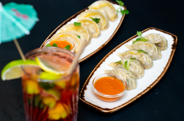 Momo — Nepal's beloved steamed dumplings at Darshan Nepal Lisbon